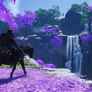 Ghost of Tsushima PS5 wallpaper