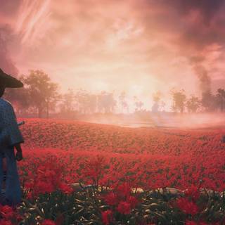 Ghost of Tsushima PS5 wallpaper