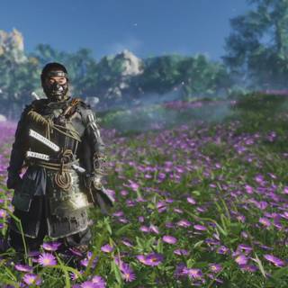 Ghost of Tsushima PS5 wallpaper
