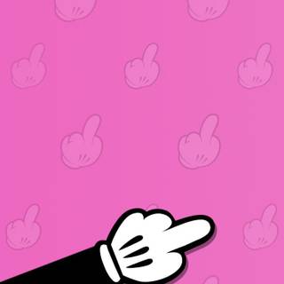 Middle finger wallpaper