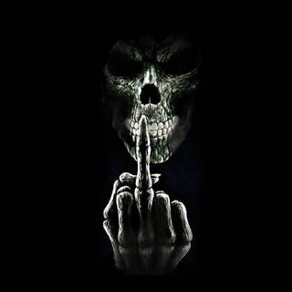 Middle finger wallpaper