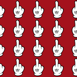 Middle finger wallpaper