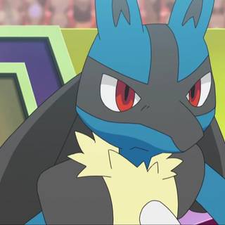 Ash Lucario wallpaper