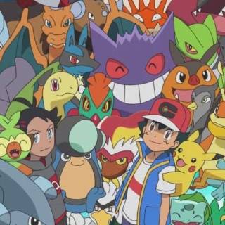 Ash Lucario wallpaper