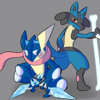 Ash Lucario wallpaper