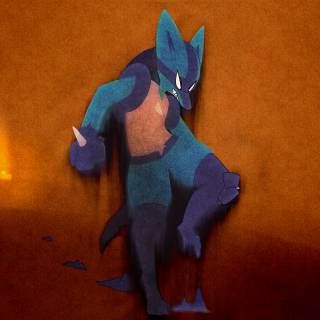 Ash Lucario wallpaper