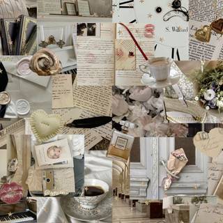 Coquette autumn desktop wallpaper