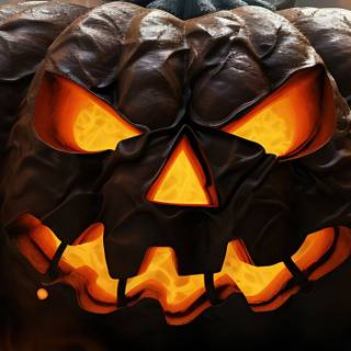 5120x1440 4k Halloween wallpaper