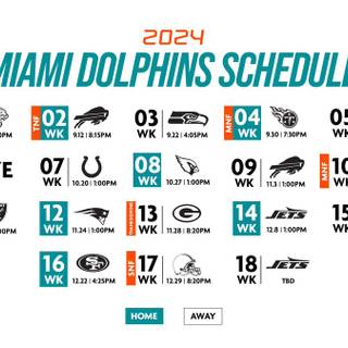 Miami Dolphins 2024 wallpaper