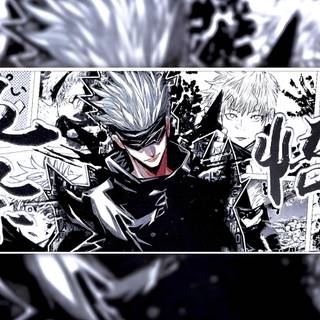 Gojo 4k manga wallpaper