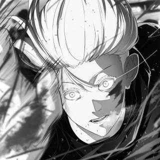 Gojo 4k manga wallpaper