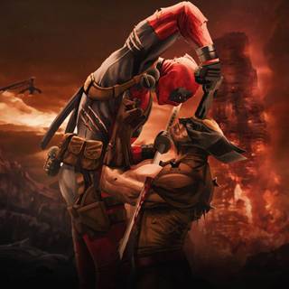 Deadpool and Wolverine 4k PC wallpaper