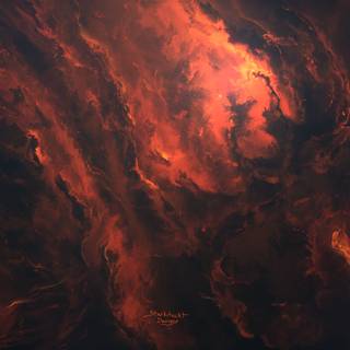 Dark orange 4k wallpaper