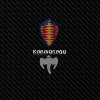 Koenigsegg logo phone wallpaper