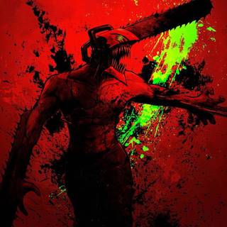 Chainsaw Man 4k mobile wallpaper