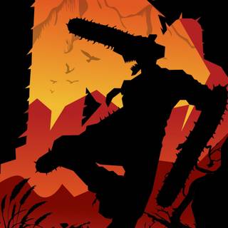 Chainsaw Man 4k mobile wallpaper