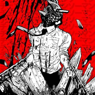 Chainsaw Man 4k mobile wallpaper