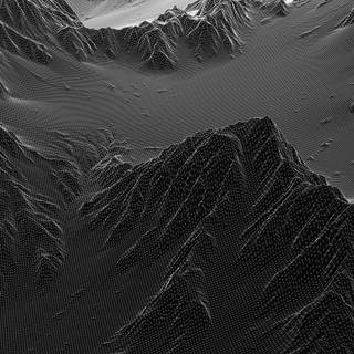 Black and white PC 4k wallpaper