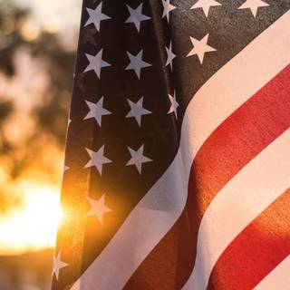 USA flag iPhone wallpaper