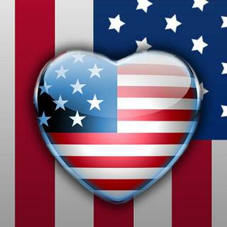 USA flag iPhone wallpaper