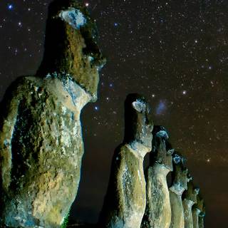 Moai phone wallpaper