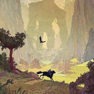 Shadow of the Colossus phone wallpaper