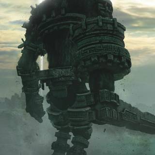 Shadow of the Colossus phone wallpaper