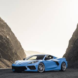 Corvette C8 phone wallpaper