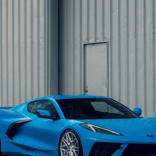Corvette C8 phone wallpaper