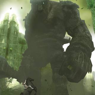 Shadow of the Colossus phone wallpaper