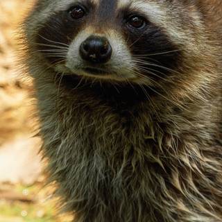 Racoon phone wallpaper