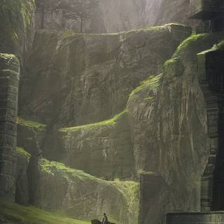 Shadow of the Colossus phone wallpaper