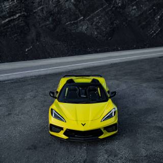 Corvette C8 phone wallpaper