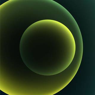 Yellow iPhone 12 wallpaper