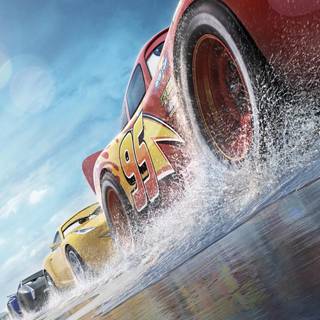 Cars movie iPhone wallpaper