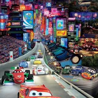 Cars movie iPhone wallpaper