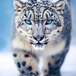 Snow leopard iPhone wallpaper