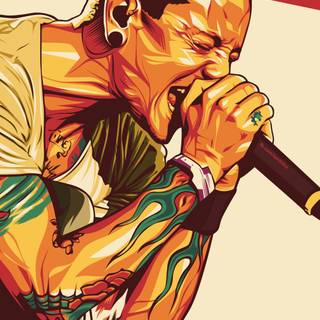 Chester Bennington phone wallpaper
