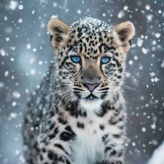 Snow leopard iPhone wallpaper