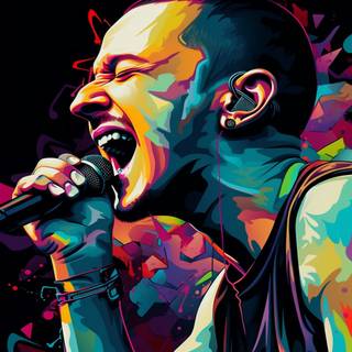 Chester Bennington phone wallpaper