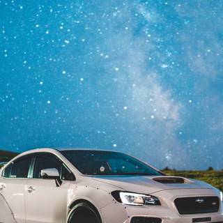 Subaru WRX iPhone wallpaper