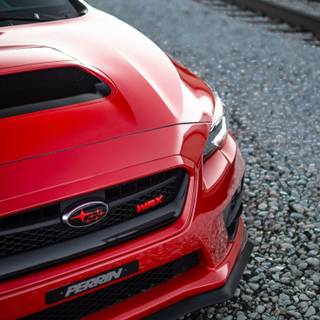 Subaru WRX iPhone wallpaper