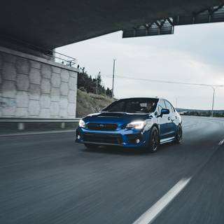 Subaru WRX iPhone wallpaper