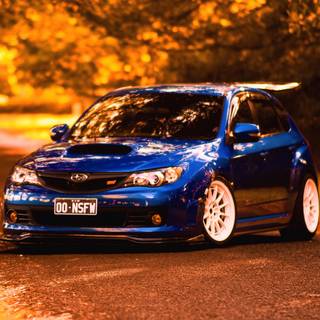 Subaru WRX iPhone wallpaper