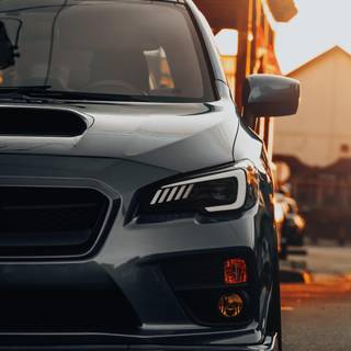 Subaru WRX iPhone wallpaper