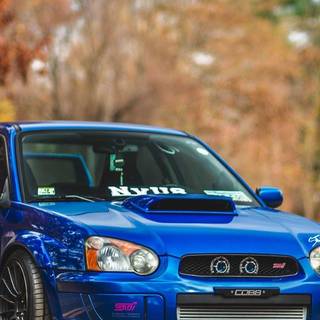 Subaru WRX iPhone wallpaper
