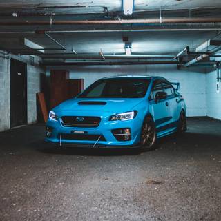 Subaru WRX iPhone wallpaper