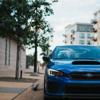 Subaru WRX iPhone wallpaper