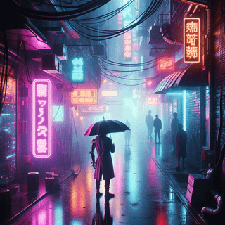 Rain anime phone wallpaper