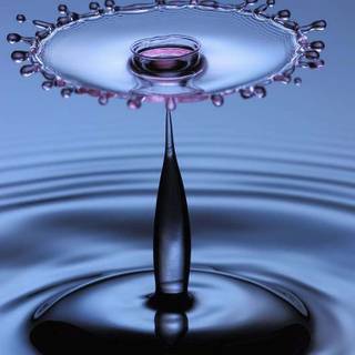 Water drop iPhone wallpaper